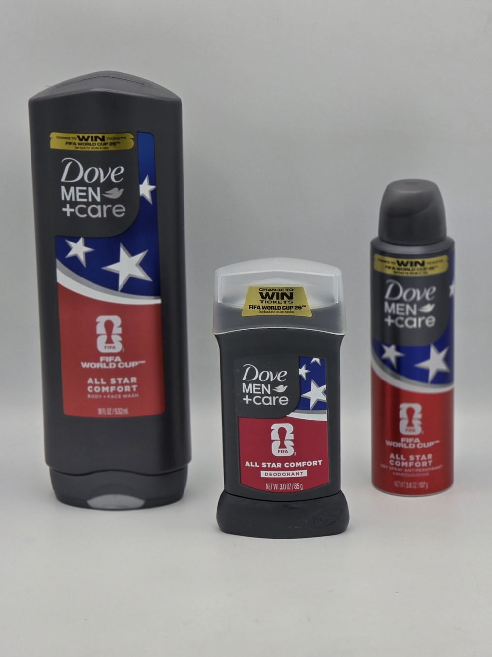 Dove Men+Care All Star Comfort Bundle